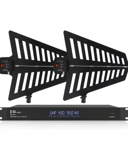 Xtuga GA816 - Equipo de Sistema de Distribución de Antena para Micrófono Inalámbrico