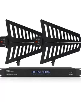 Xtuga GA816 - Equipo de Sistema de Distribución de Antena para Micrófono Inalámbrico