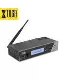 Xtuga IEM1100 - Sistema Inalámbrico de Monitoreo In-Ear para Escenario con 4 Bodypacks