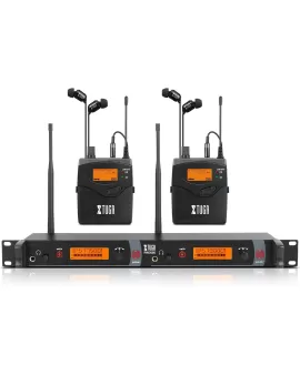 Xtuga RW2080 - Sistema profesional inalámbrico de monitoreo In Ear con 2 Bodypacks. Xtuga RW2080 - Sistema profesional inalámbrico de monitoreo In Ear con 2 Bodypacks.