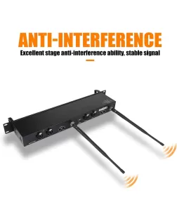 Xtuga RW2080 - Sistema profesional inalámbrico de monitoreo In Ear con 2 Bodypacks.