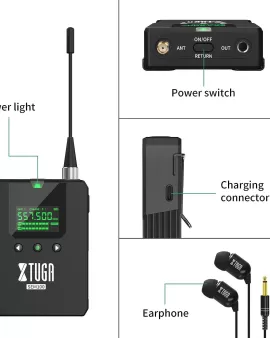 Xtuga Bodypack Receiver Sem100 Xtuga Bodypack Receiver Sem100